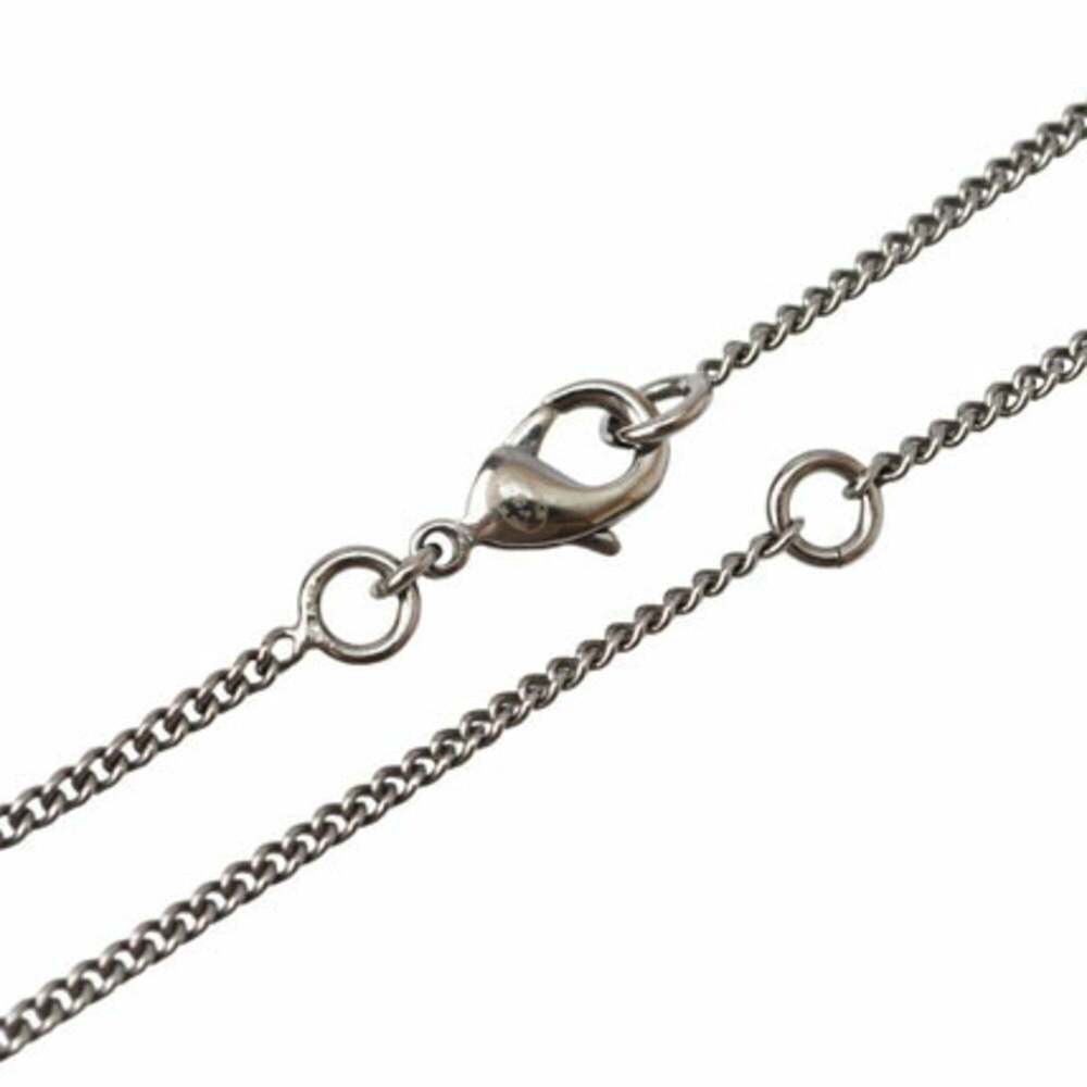 CHANEL Authentic Black Pearl Logo Necklace - Picture 6 of 7